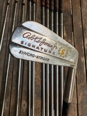 Vintage Spalding Robert T. Jones Jr. Signature Syncro-Stroke Golf Set